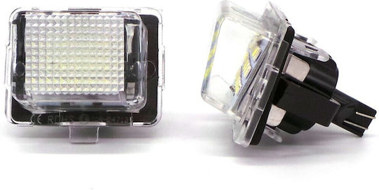 Φώτα Πινακίδας 12V για Mini Cabrio Mercedes 2τμχ