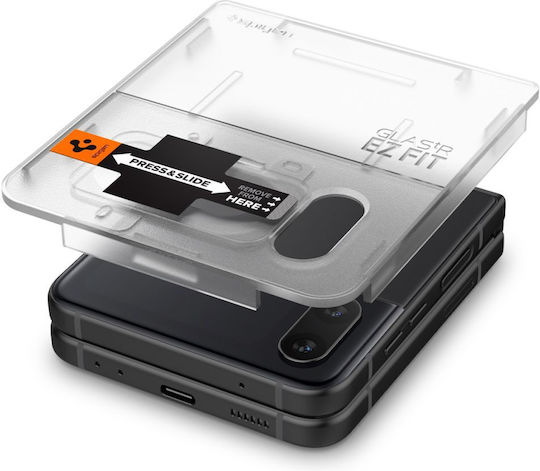 Spigen Προστασία Κάμερας Tempered Glass Μαύρο για το Galaxy Z Flip4
