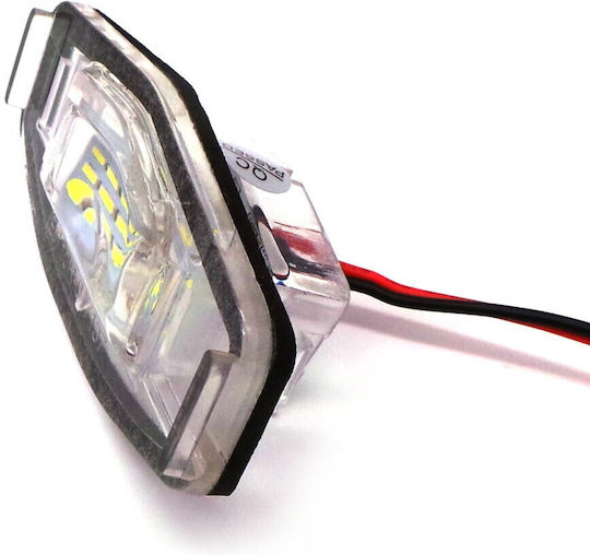 Honda License Plate Lamps Led 2x550lm, Set Of 2 Pcs