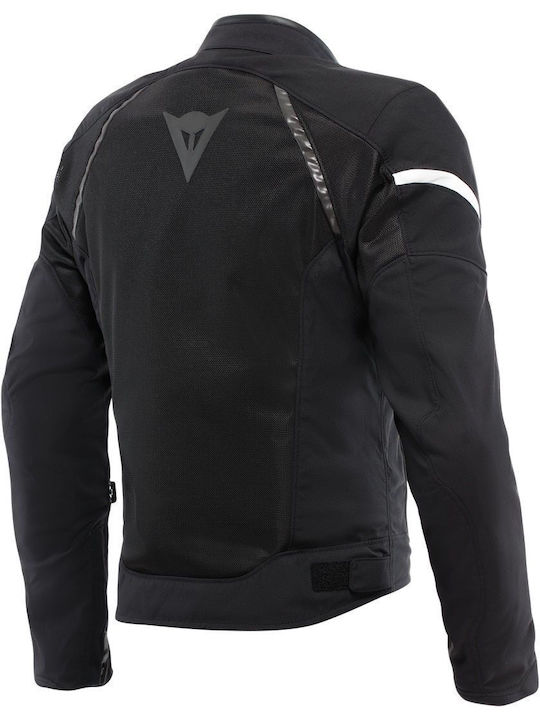 Dainese Air Frame 3 Tex Summer Men's Riding Jacket Black/White