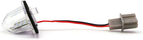Honda License Plate Lamps Led 2x650lm, Set Of 2 Pcs