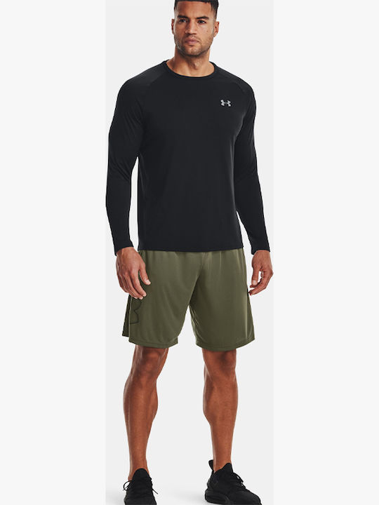 Tech Graphic Men's Athletic Shorts Green