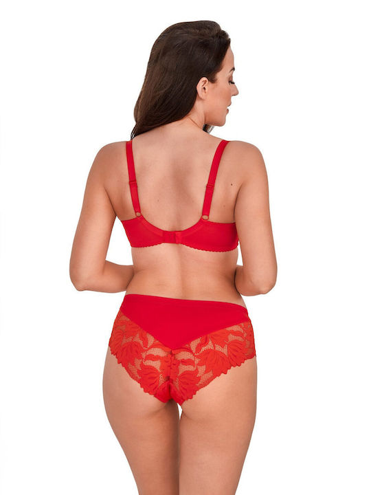 Gaia Minimizer Minimizer Bra Underwire red