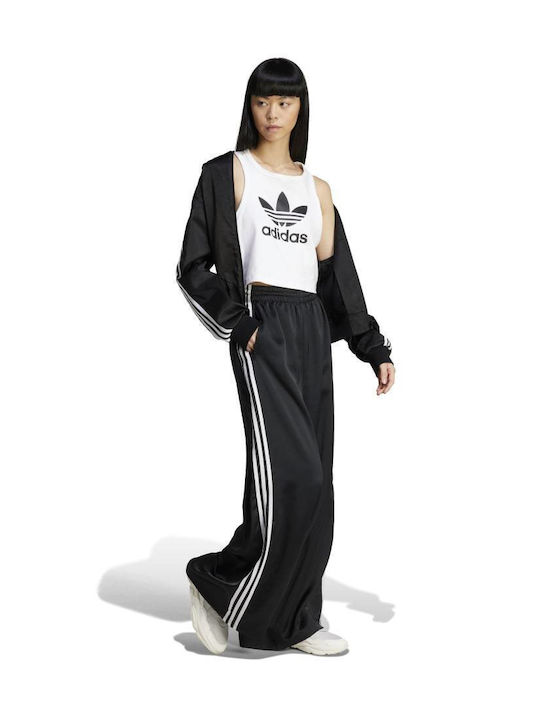 Trefoil Damen Sport Bluse Ärmellos Weiß
