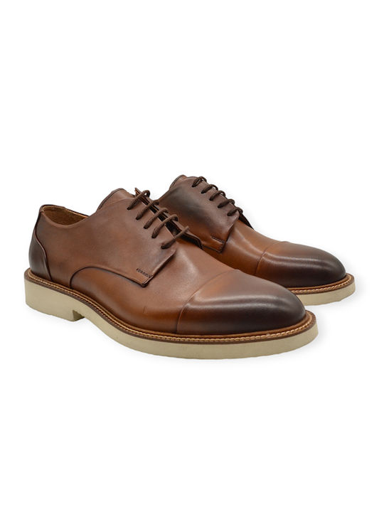 Hawkins Premium Leder Herren Freizeitschuhe Tabac Braun