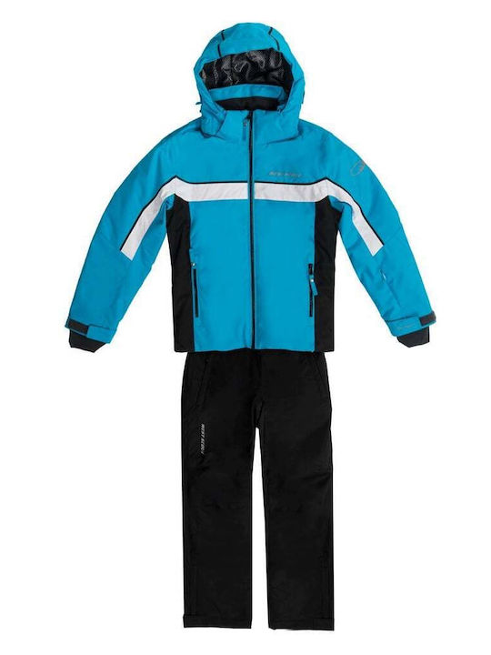 West Scout 176WSGY00395 Kids Trousers and Jacket Set for Ski & Snowboard Blue