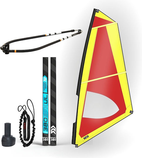Classic 4,0 Dacron Sail - Ολοκληρωμένο Σετ Πανί Για Windsurf Με Rdm Epoxy Άλμπουρο - Τικι