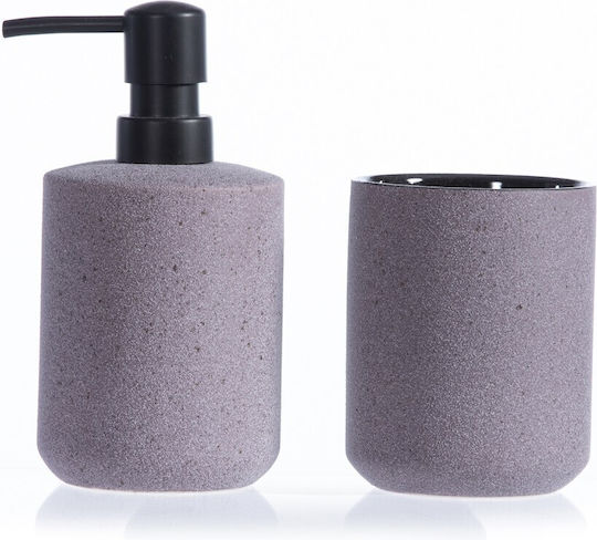 Nef-Nef Homeware Anna Dispenser Πλαστικό Γκρι