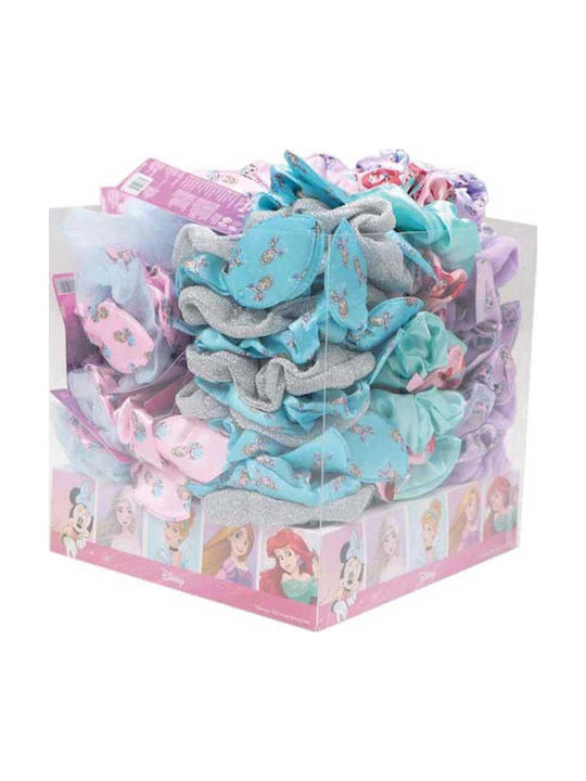 Disney Σετ Παιδικά Λαστιχάκια Scrunchies Ροζ 2τμχ