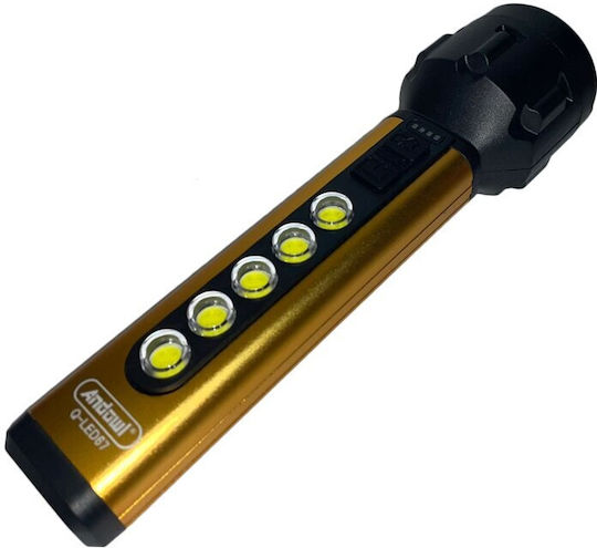 Lumină de lucru și de sit, cu baterie Lanternă LED Negru