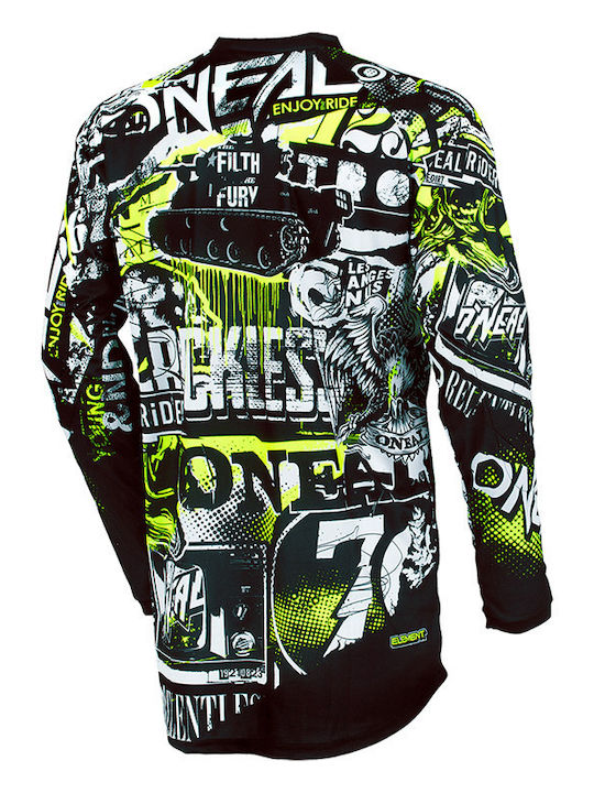 O'neal Kids Jersey Motocross Black