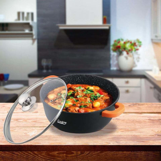 Heinner Dark Line Βαθιά Κατσαρόλα από Αλουμίνιο 2.3lt / 20cm