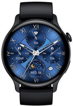 XO J6 Smartwatch με Παλμογράφο (Μαύρο)