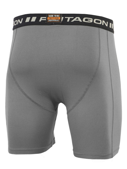 Pentagon Apollo Herren Thermo Shorts Schwarz