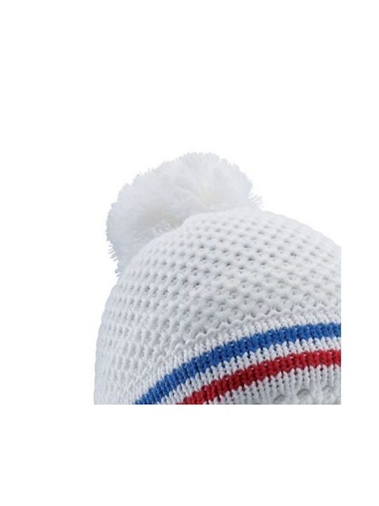 Ledrapo Beanie Beanie Knitted in White color