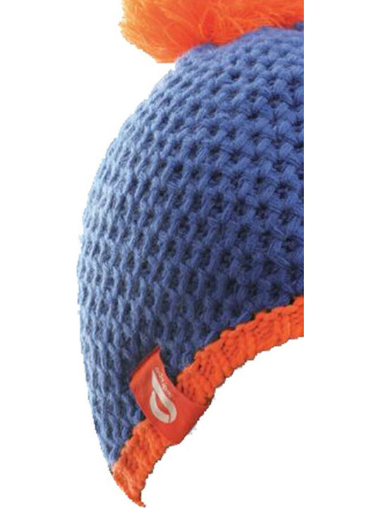 Beanie Γυναικείος Σκούφος Πλεκτός σε Μπλε χρώμα