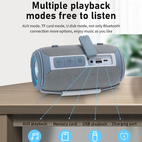 T&G TG657 PRO - 260158 Bluetooth Колонка 16W с Радио и Време на Работа до 3 Часа Черен