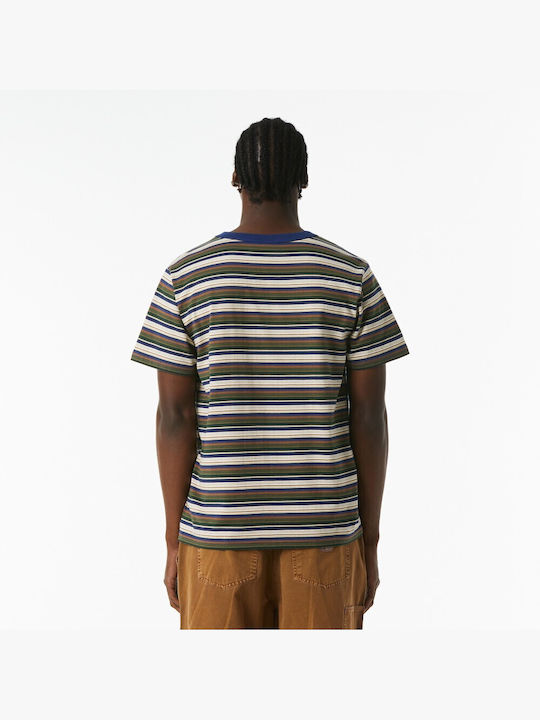 Huf Pot Head Striped Knit Top - Olive Huf, Μέγεθος L