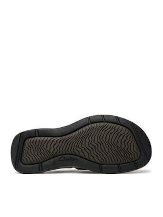 Cove Leder Herrensandalen in Braun Farbe