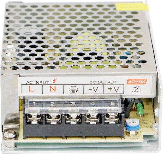 Τροφοδοτικό LED IP20 Ισχύος 60W με Τάση Εξόδου 12V