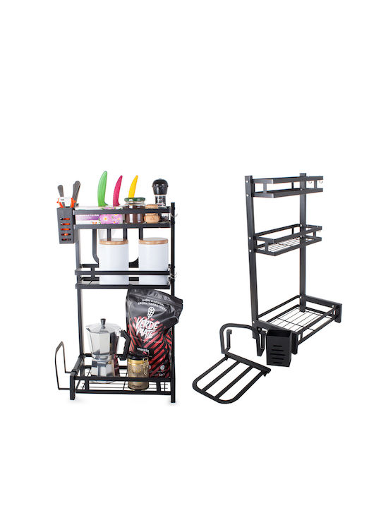 Suport De Masă Metalic 40x35x22.5cm Negru