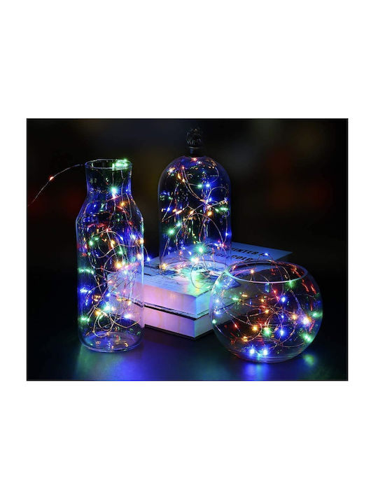 50 Λαμπάκια LED 5μ. Λευκά USB σε Σειρά