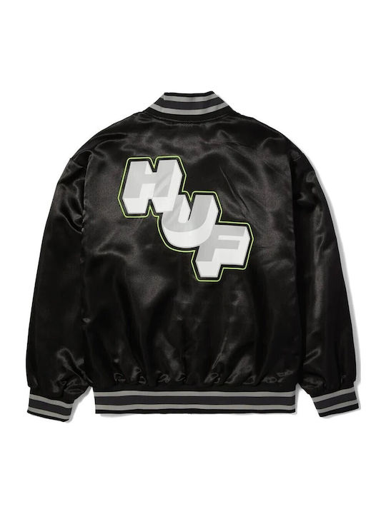 Galactic Stack Winter Jacket Bomber Black