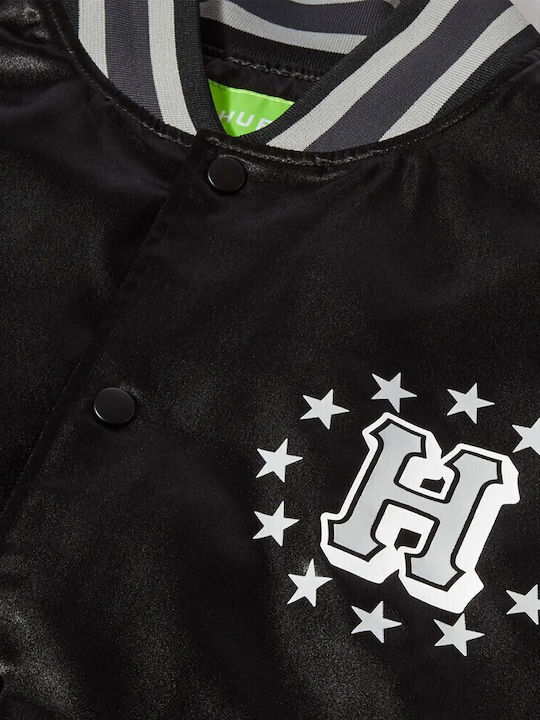 Galactic Stack Winter Jacket Bomber Black