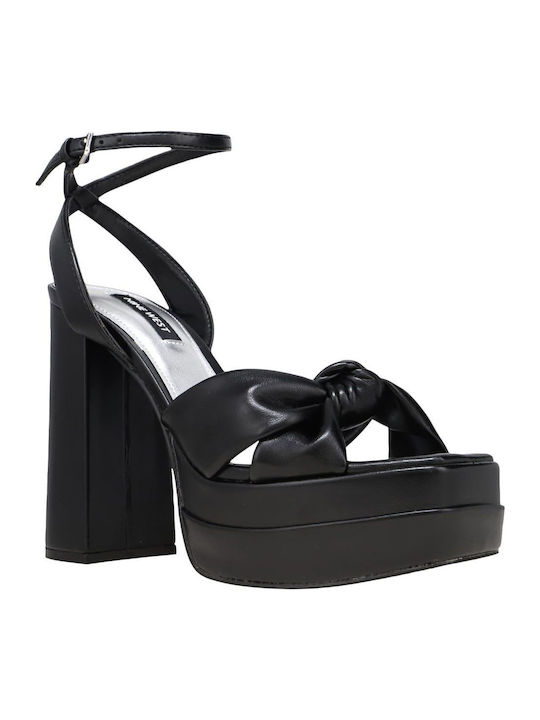 Nine West Vivid3 Πέδιλα Μαύρα