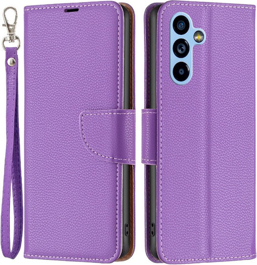 Wallet Synthetic Leather Purple (Galaxy A54)