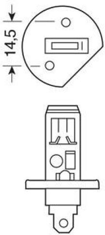 Narva Lămpi Autoturismului H1 Halogen 24V 70W 1buc