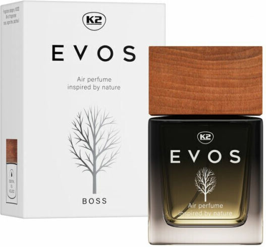 K2 Fragrance Spray Evos with Fragrance Boss 50ml
