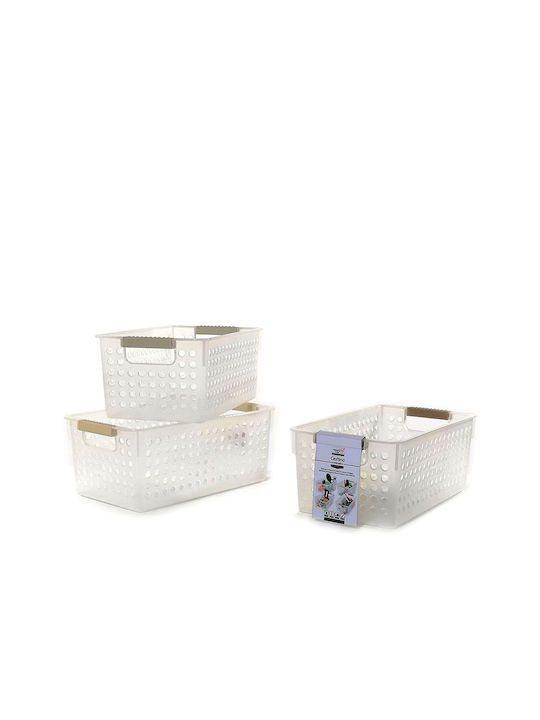 General Trade Plastic Storage Box with Lid Transparent 16.5x29x12cm 1pcs