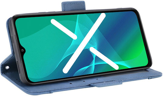 Erbord Buchen Sie Synthetisches Leder / Kunststoff / Silikon Blau (Oppo Reno6 Pro)