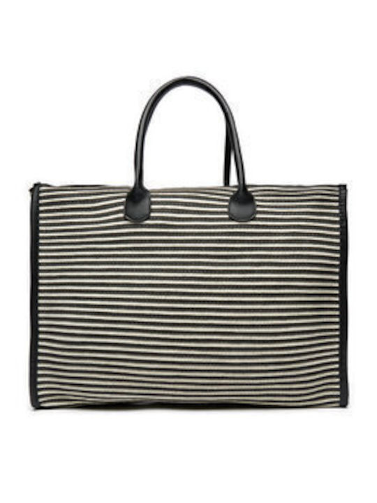 Liu Jo Fabric Beach Bag Black