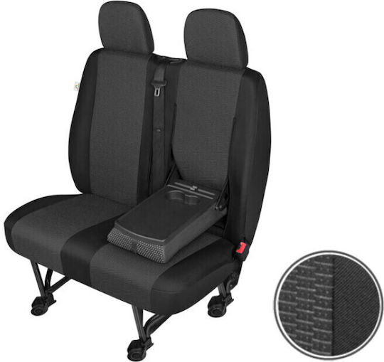 Car Seat Covers Delivery Van Ares Dv2-m 2seats With Table