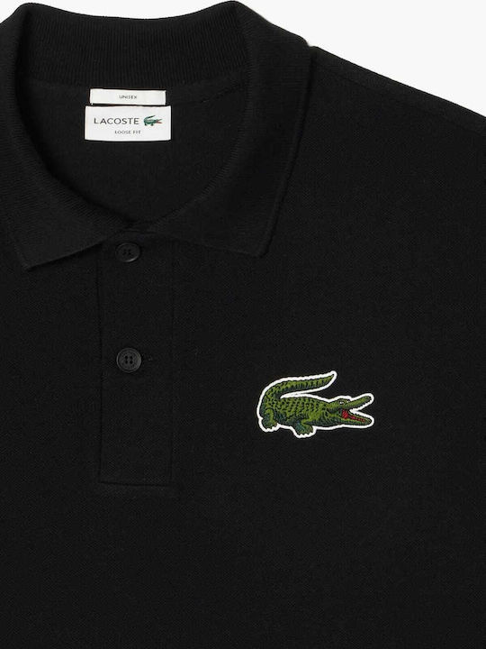 Lacoste Ανδρική Μπλούζα Μαύρη