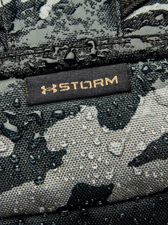 Under Armour Hustle 5.0 Waterproof 29lt Storm Black/Camo/Gold