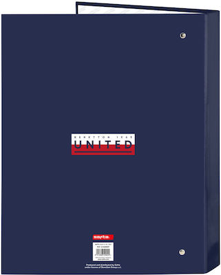 Benetton Clipboard for Paper A4 Blue 1pcs