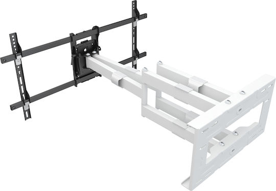 Multibrackets M Universal Long Reach Arm HD 910mm Dual Wall TV Mount with Arm up to 80" and 60kg White