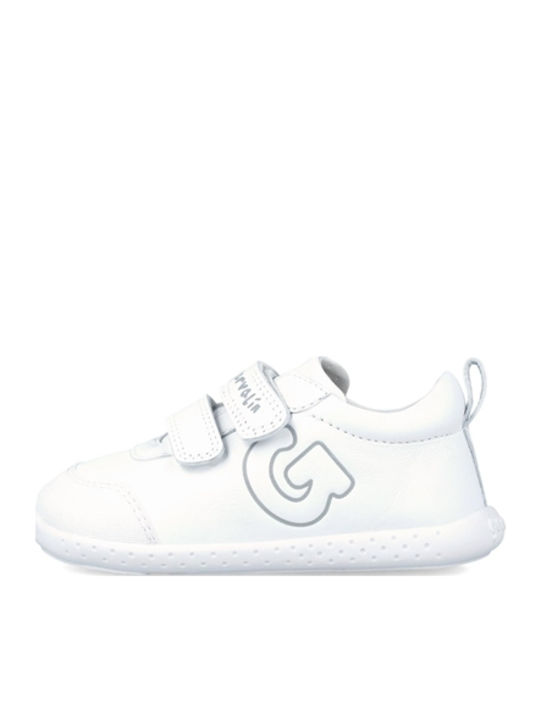 Garvalin Βρεφικά Sneakers Αγκαλιάς Λευκά