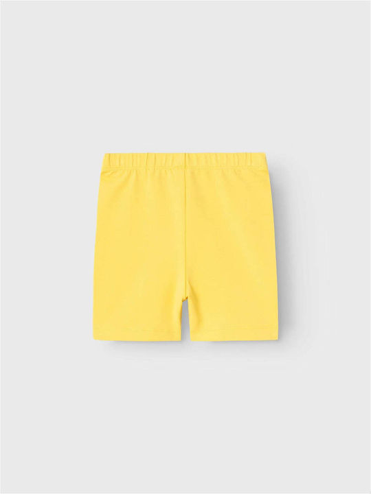 Kids Legging Cycling Short yellow