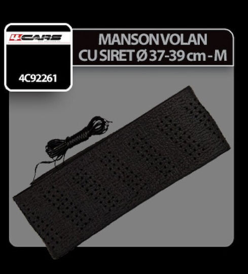 4cars Husa volanului cu dantelă - M - Ø 37/39 cm