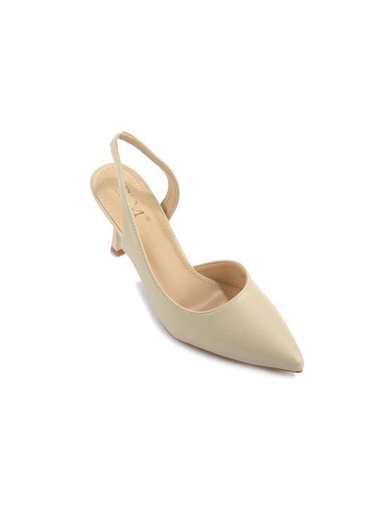 Fshoes Pumps Beige