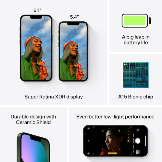 Apple iPhone 13 (4/128GB) Green