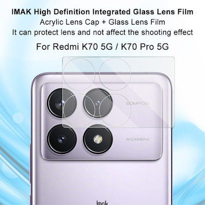 Imak Camera Protection Tempered Glass for the Poco X6 Pro