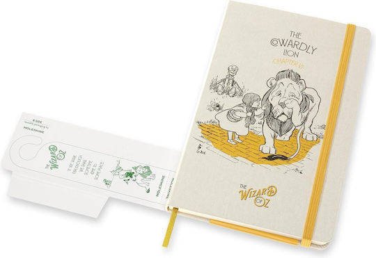 Moleskine Ο Μάγος του Οζ Ruled Large Notebook Limited Edition Σημειωματάριο Ριγέ