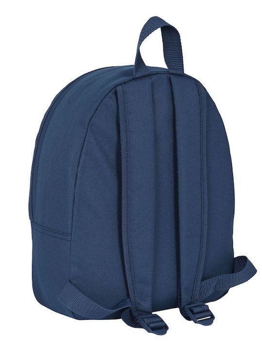 Backpack Safta Mini Navy Blue 27 X 32 X 10 Cm