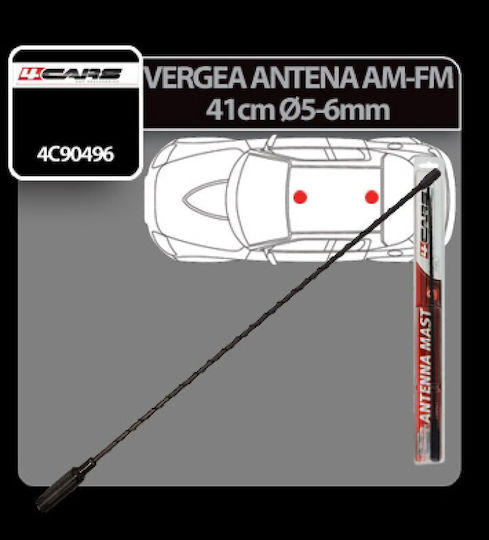 4Wagen Ersatzmast - 41 cm - Ø 5-6 mm