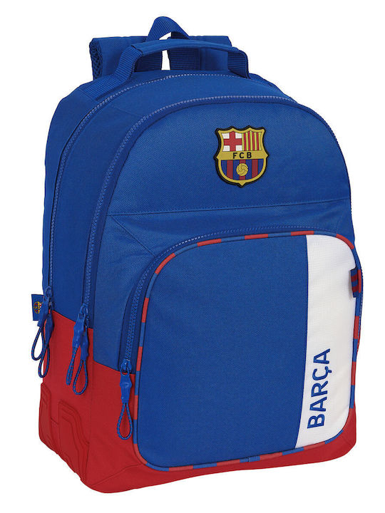 School Bag F.C. Barcelona Blue Bordeaux 32 X 42 X 15 Cm